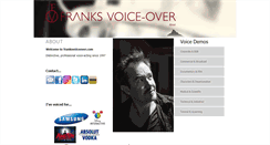 Desktop Screenshot of franksvoiceover.com